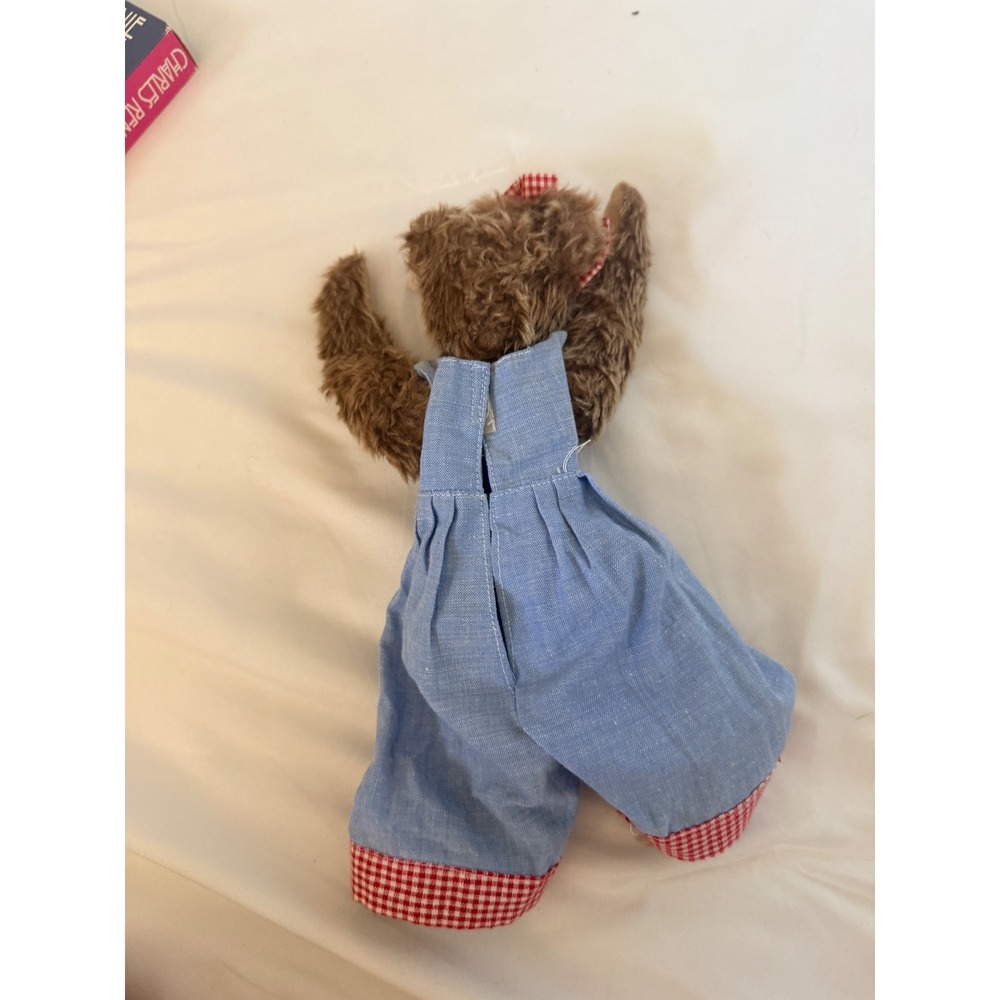 Vtg Ty Attic Treasures Plush Lot of 6 Bears Monkey Clothed Outfits 1993 1996 Tag - Picture 11 of 16